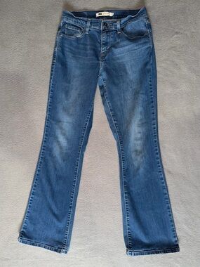 515 Levi's Womens Bootcut Blue Flare Jeans Size 4